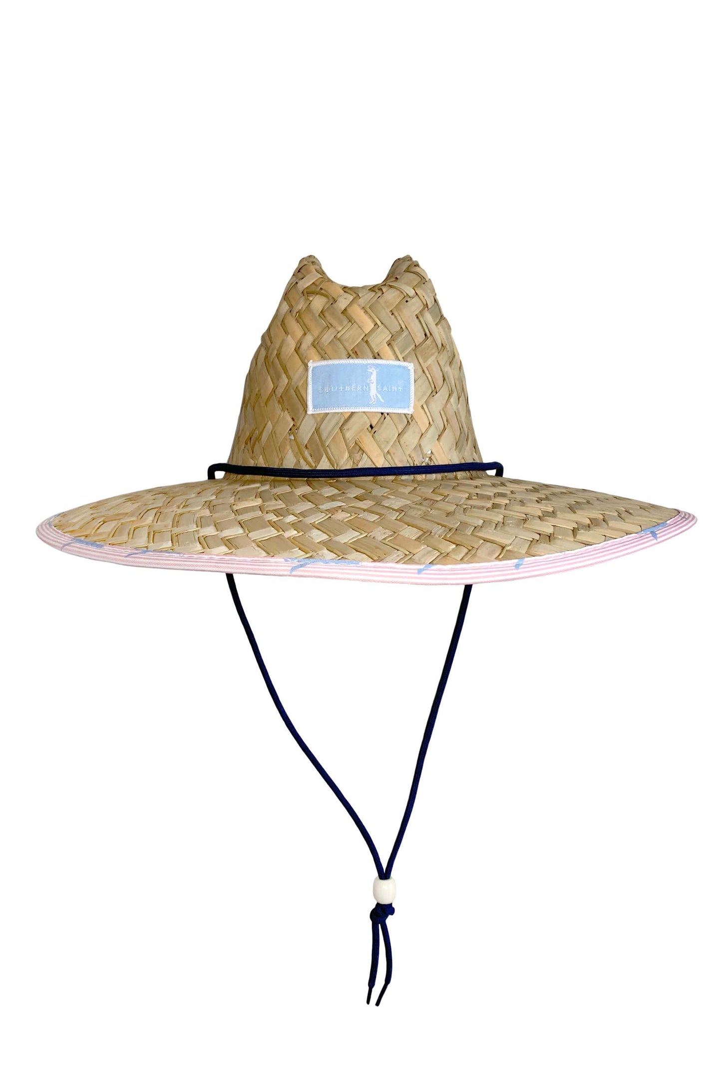 Straw Hat | Mongoose Seersucker